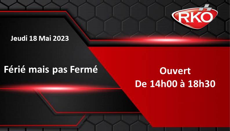 DISPO PISTE Jeudi 18 Mai 2023