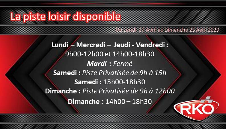 DISPO PISTE S16 2023