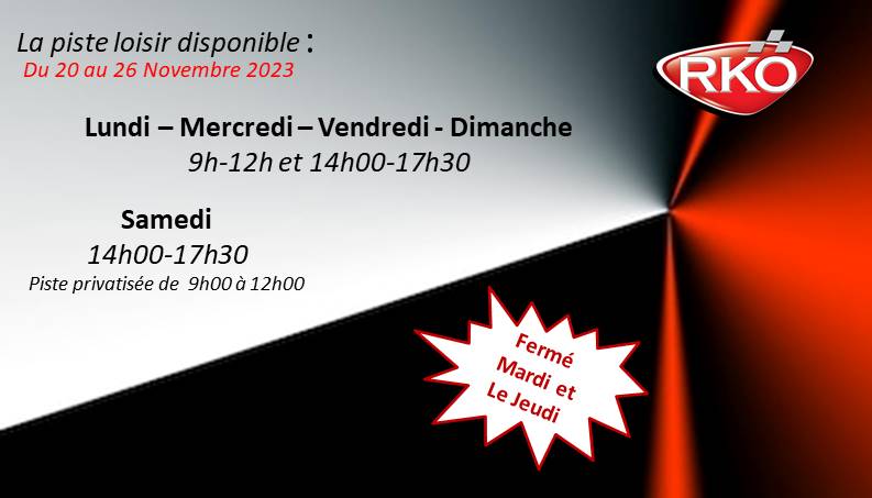 DISPO PISTE S47 2023